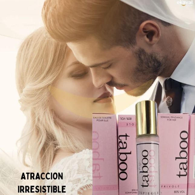 👠TABOO - SENSUAL PERFUME PARA ELLA CON FEROMONAS