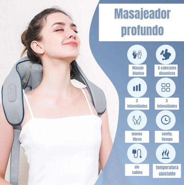 MASAJEADOR PREMIUM MULTIFUNCIONAL