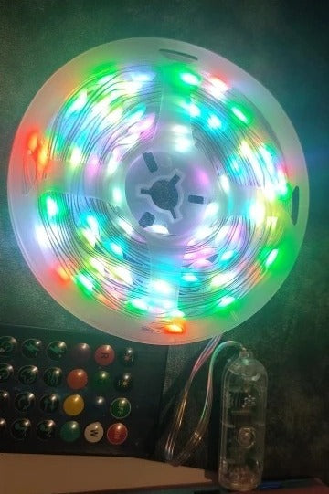 LUCES DE NAVIDAD RGB A PRUEBA DE AGUA